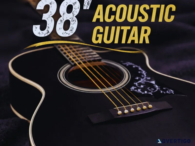 38 inch guitar portable mini acoustic guitar with rich sound a