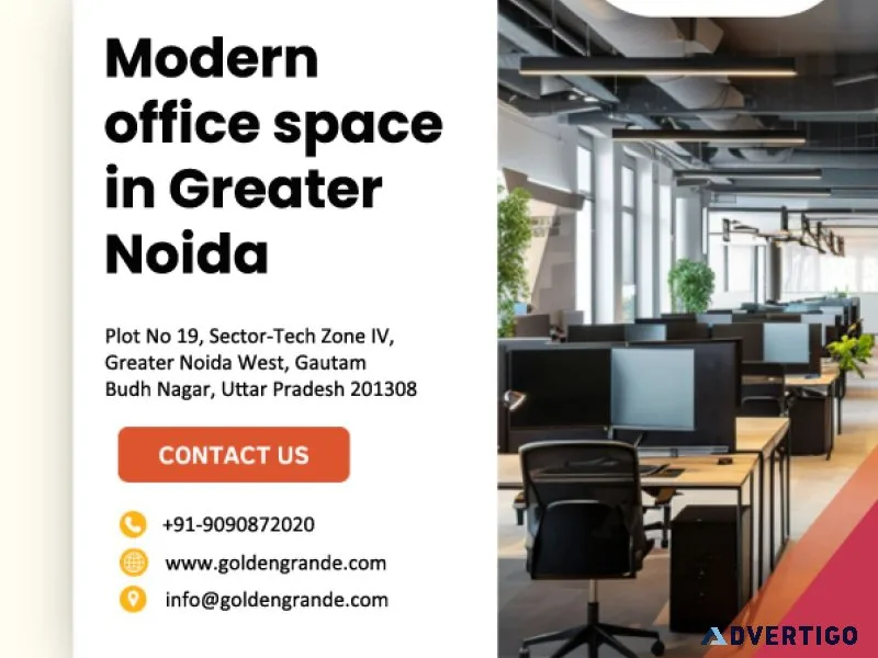 Modern office space in greater noida golden grande