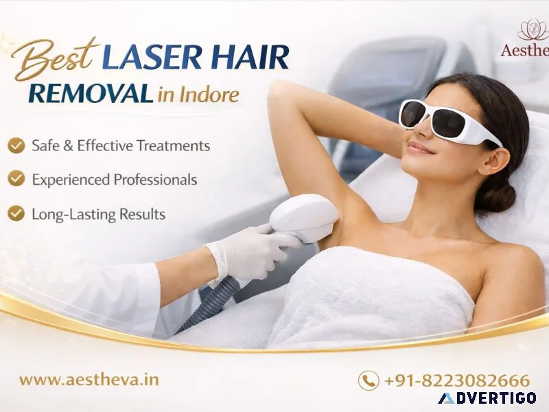 Best laser hair removal in indore aestheva