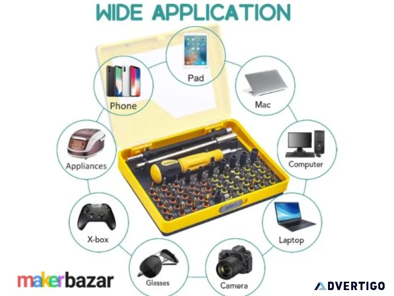 Buy 53in1 precision screwdriver set for repairing gadgets