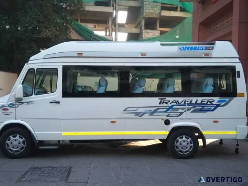 Traveller on rent in jaipur