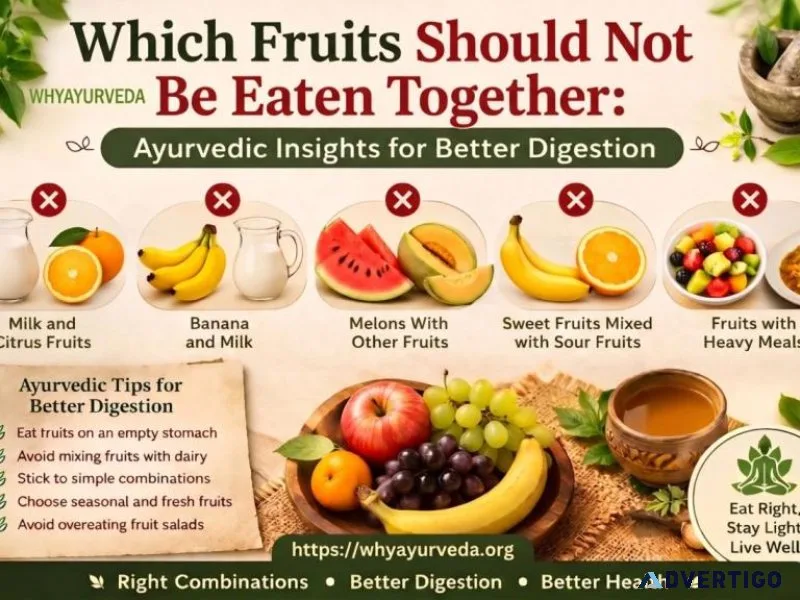 Ayurveda guide wrong fruit combinations that affect your digest