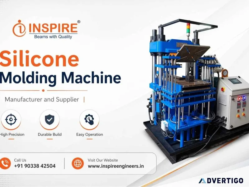 Best silicone molding machine manufacturer in india inspire en