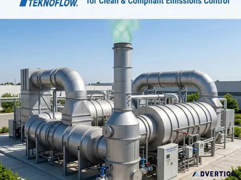 Advanced regenerative thermal oxidizer for clean compliant emi