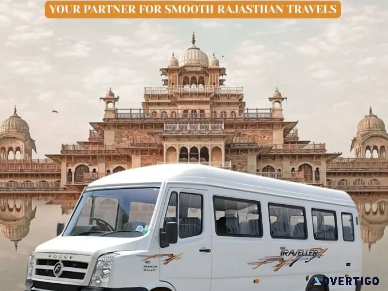 Best urbania traveller rental jaipur for group trips