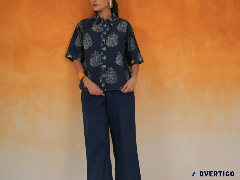 Buy printed coord set by world of toji
