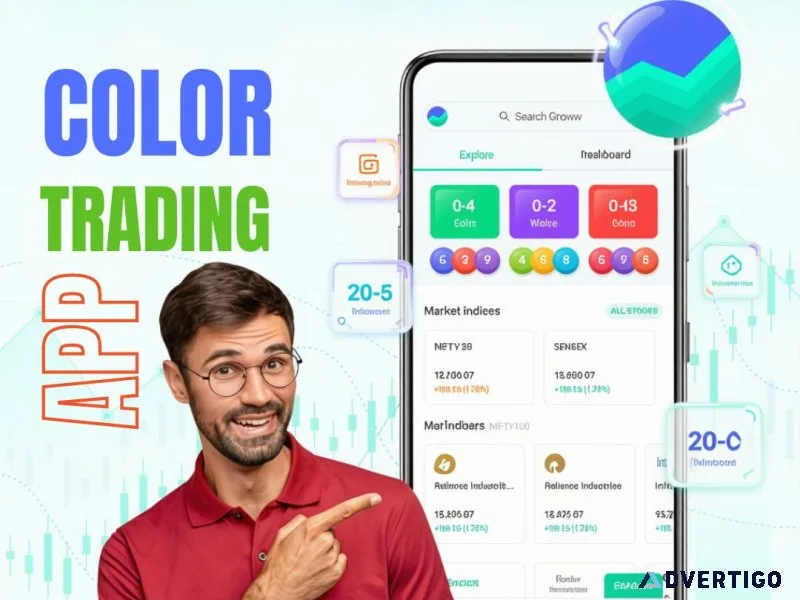 Easiest way to start trading color trading app
