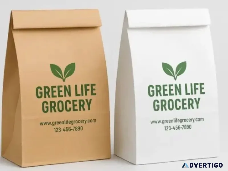 Paper pouch printing