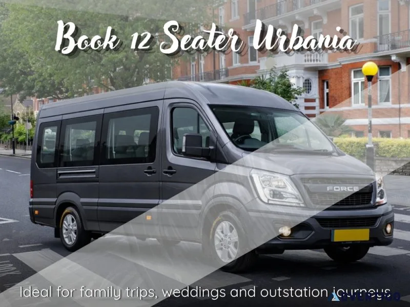 12 seater urbania rental