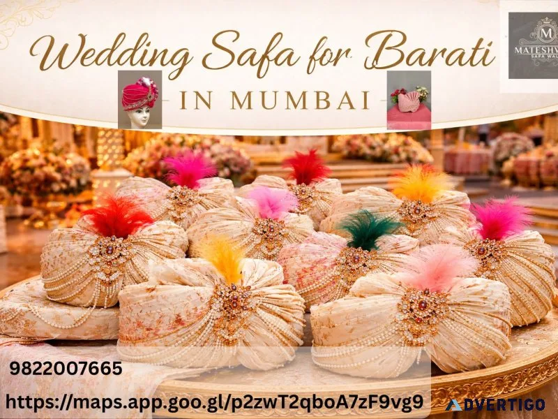 Wedding safa in mumbai royal pagdi service in borivali west