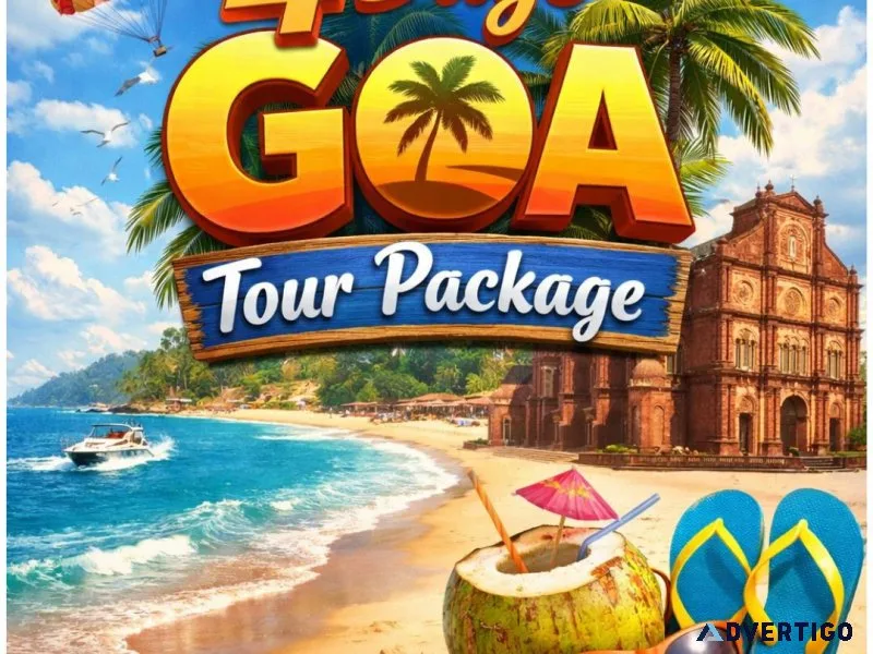 Call 91 9090484850 save big on 4 days goa tour package now