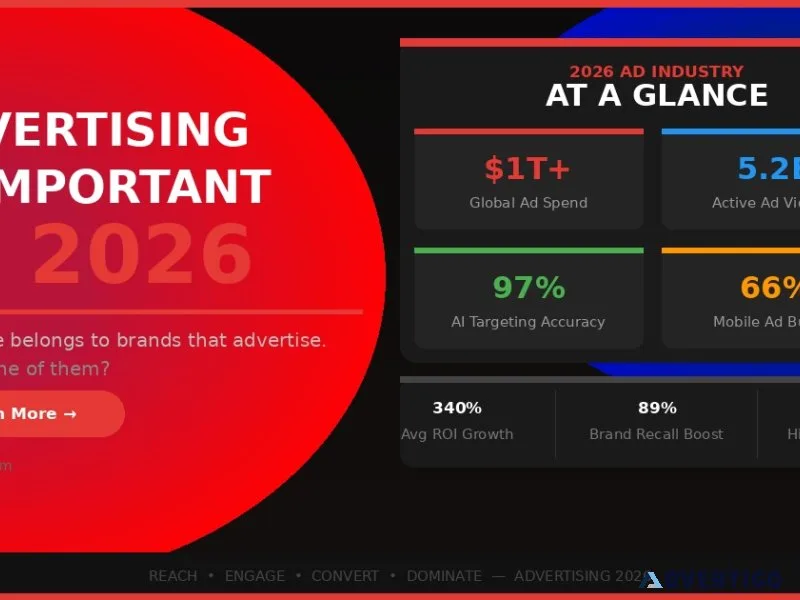 Why advertising is important in 2026 reach convert dominate