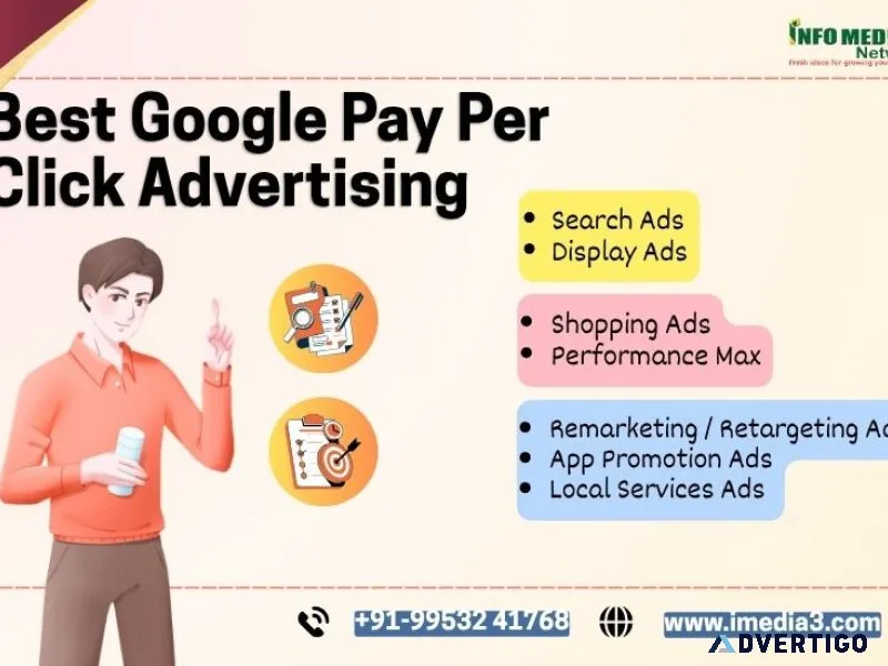 Best google pay per click advertising in rohini