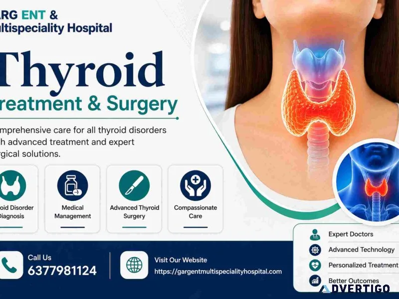 Thyroid treatment surgery in jaipur garg ent