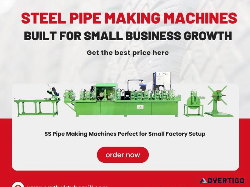 Pipe making machine manufacturer supplier in india sarthak t