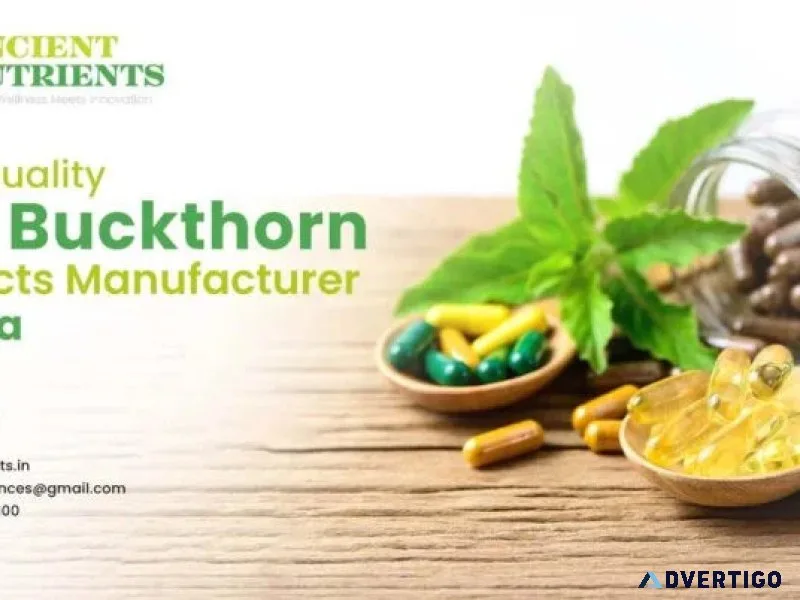 Sea buckthorn juices manufacturer