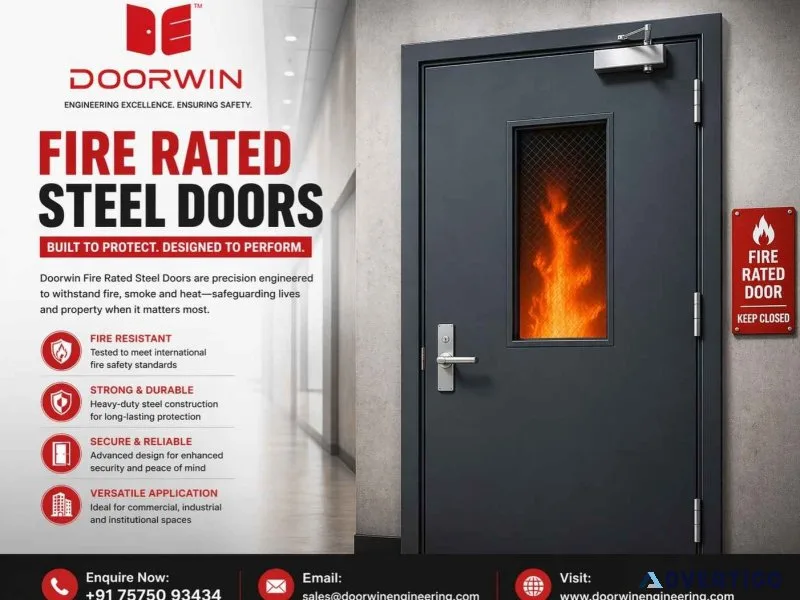 Best fire rated steel doors manufacturer in ahmedabad india d
