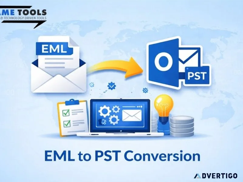 Expert made eml to pst converter