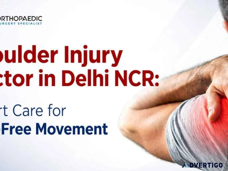 Shoulder injury doctor in delhi ncr expert care for painfree m