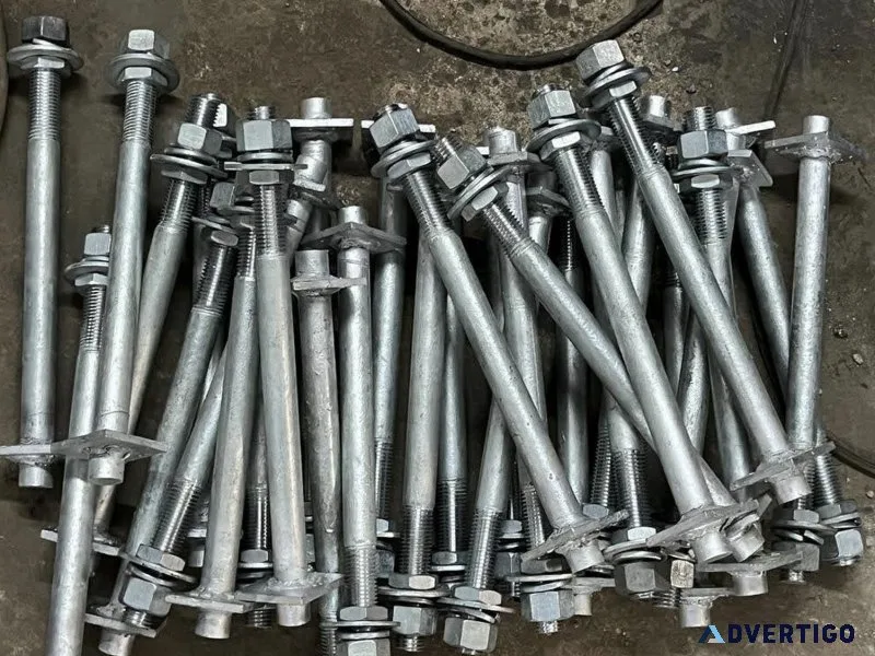 Foundation bolts manufacturer supplier in india