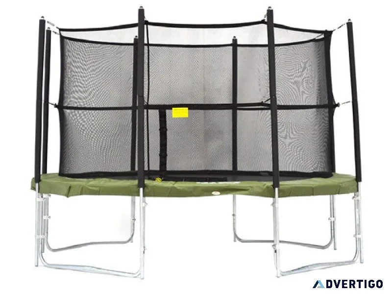 14ft trampoline large garden trampolines uk supertramp