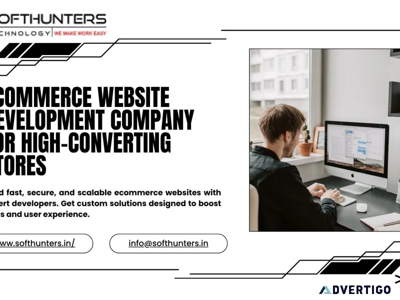 Ecommerce website development company for highconverting stores