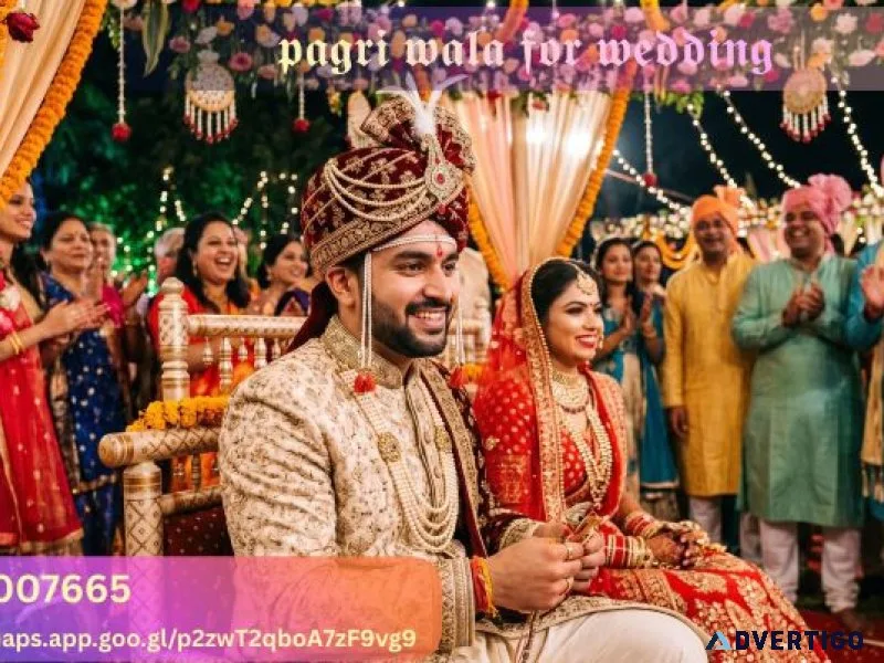 Pagri wala for wedding royal safa pagdi service