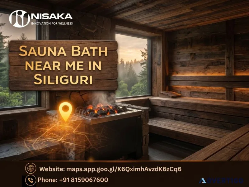 Sauna bath near me in siliguri nisaka innovative