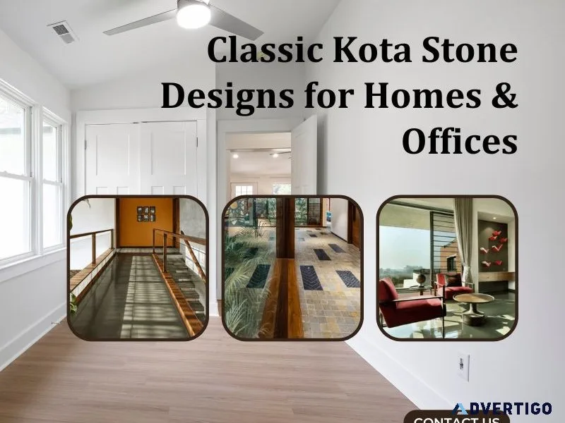 Classic kota stone designs for homes offices