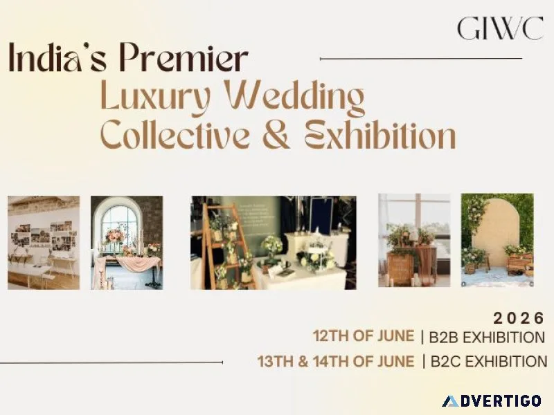 Indias premier luxury wedding collective exhibition giwc