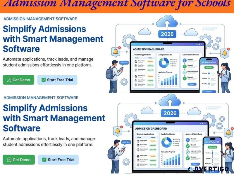 Discover custom admission management software for schools coll