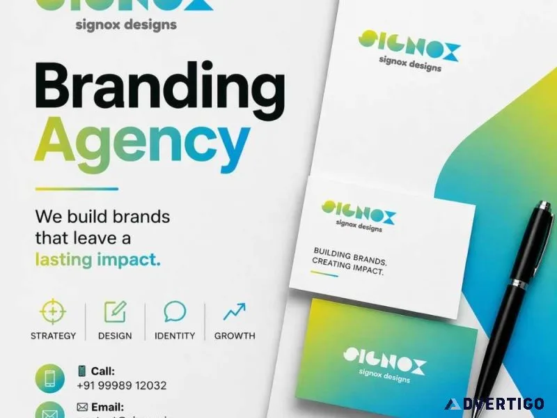 Top branding agency in ahmedabad for growing businesses signox