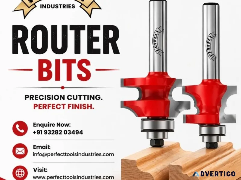 Router bits for precision counter profile manufacturer in ahmeda