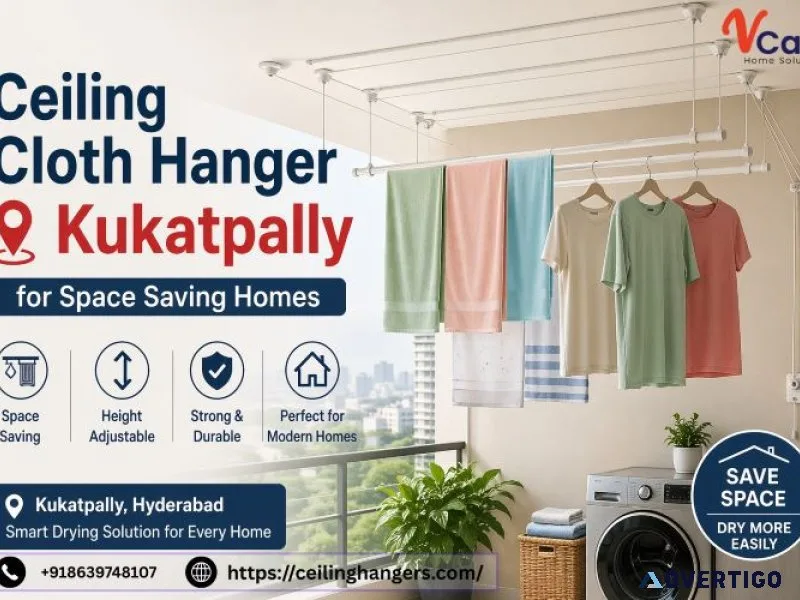 Cloth drying ceiling hangers hyderabad save space today