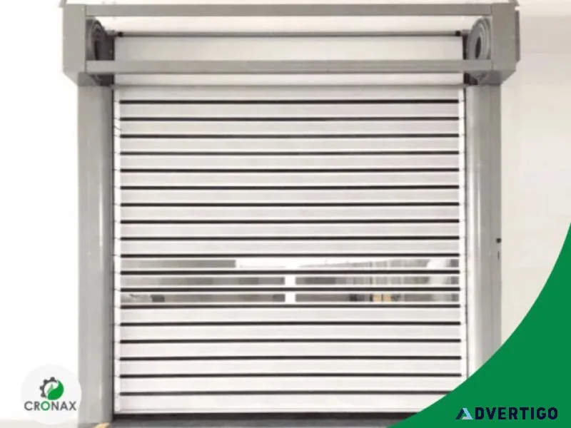 High speed spiral door supplier cronax industries