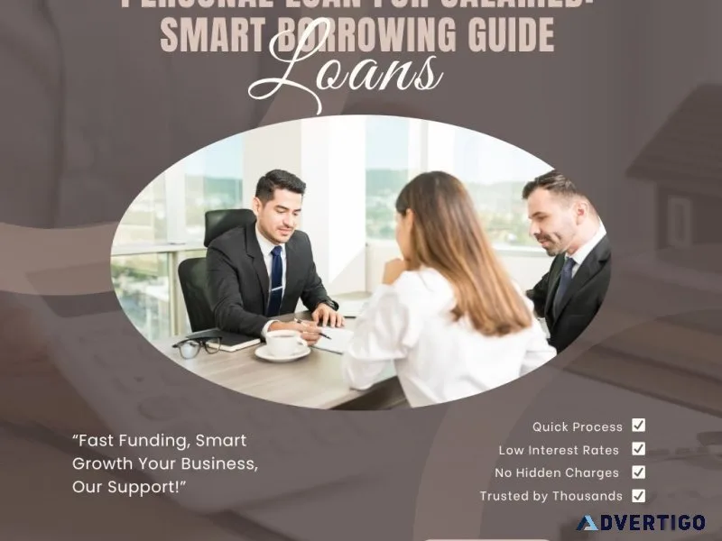 Personal loan for salaried smart borrowing guide