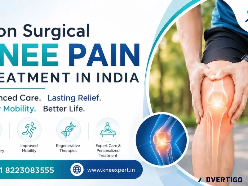 Non surgical knee pain treatment in india kneexpert