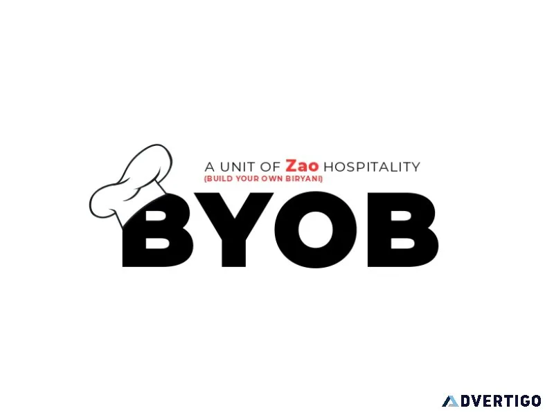 Build your own biryani byob a unit of zao hospitality