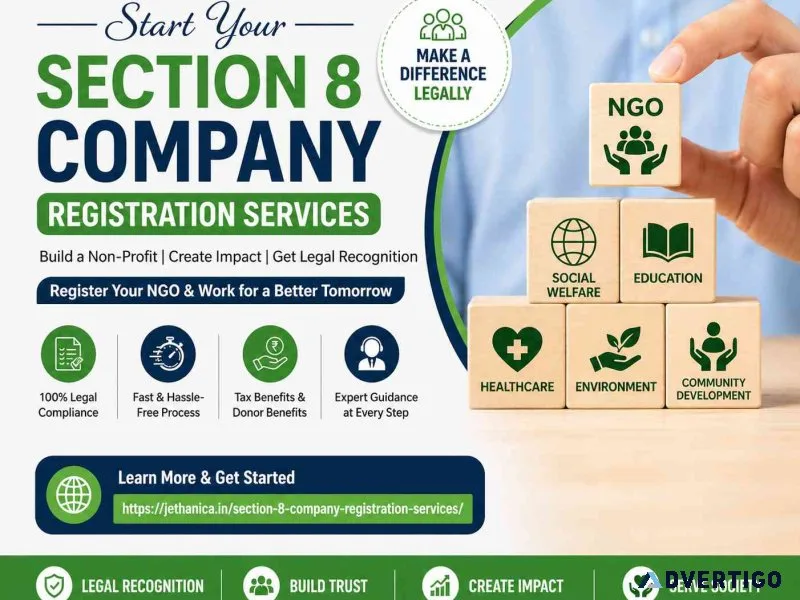 Affordable section 8 company registration services