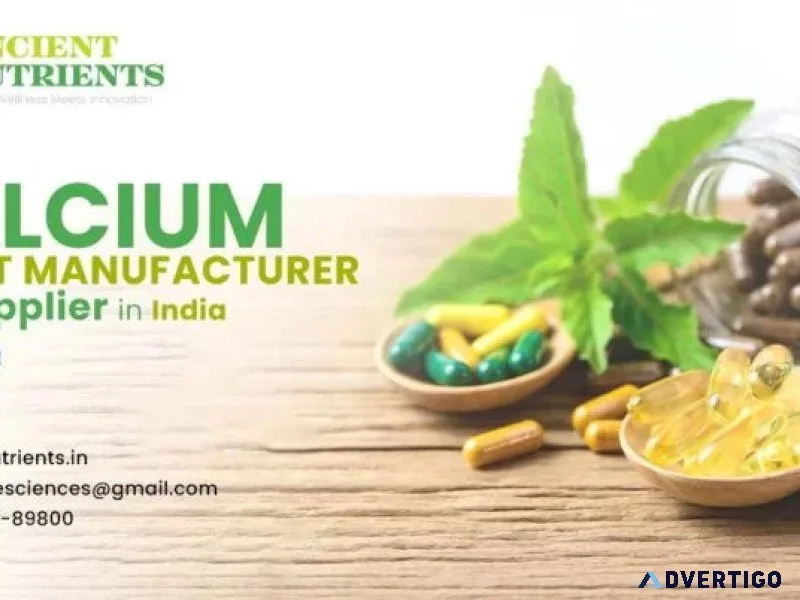 Calcium tablet manufacturer in india