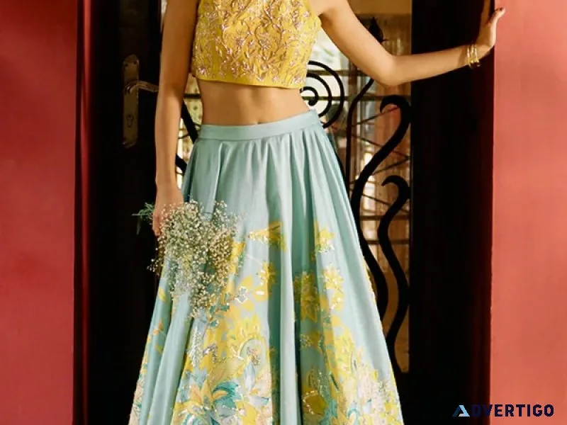Bridesmaid lehengas elegant designer collection