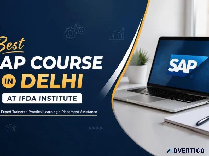 Best sap course in delhi at ifda institute