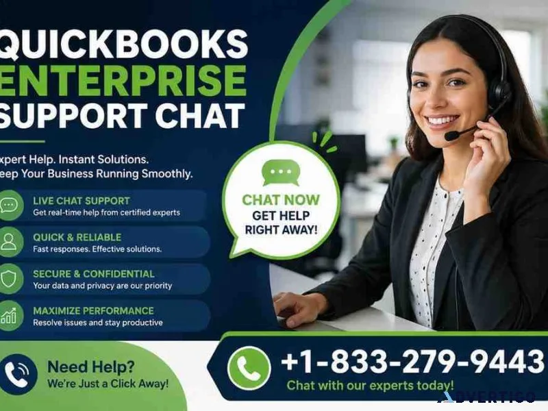 How does quickbooks enterprise support chat help users