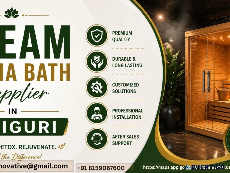 Steam sauna bath supplier in siliguri nisaka innovative