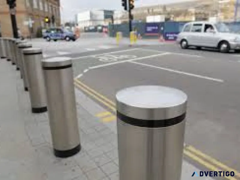 Automatic bollards for security cronax industries