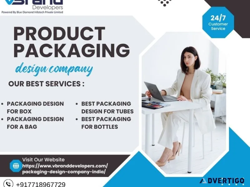 Professional product packaging design company for modern brands