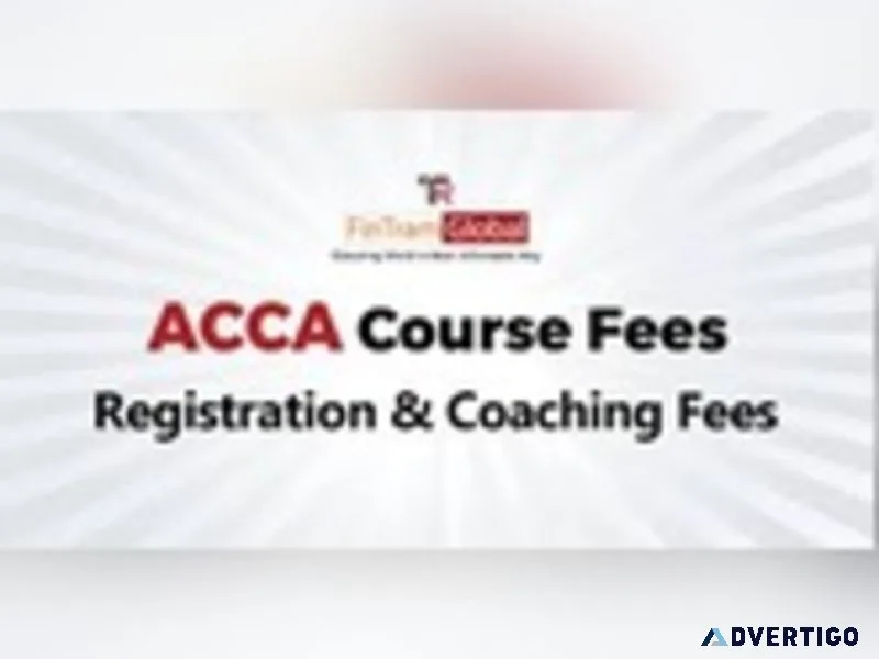 Acca course fees