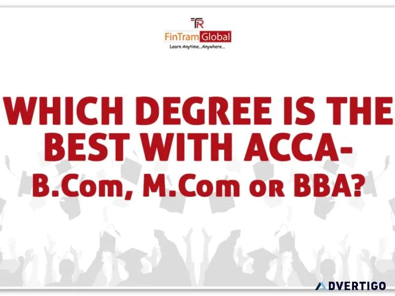 Acca after bcom smart pathway to a global accounting career