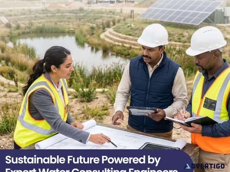Water consulting engineers for sustainable solutions