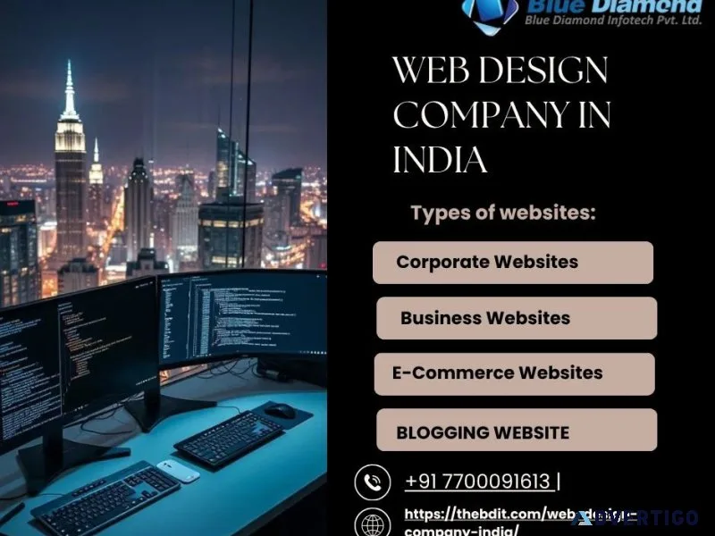 Best affordable web design company in india for modern business